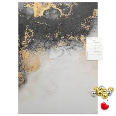 Prikbord van kurk Marmer abstractie