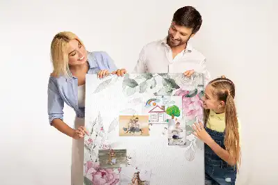 Prikbord Bloemige randen