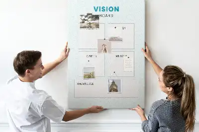 Prikbord van kurk Gezondheidsplanner