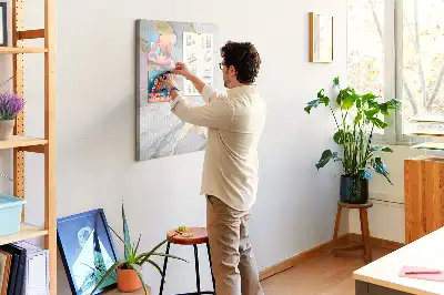 Prikbord Decoratief marmer