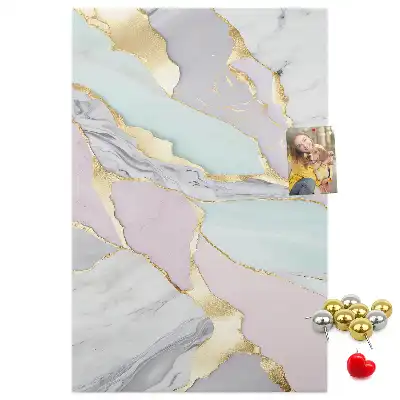 Prikbord Decoratief marmer
