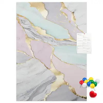 Prikbord Decoratief marmer