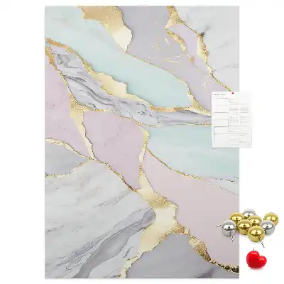 Prikbord Decoratief marmer