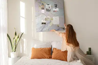 Prikbord Decoratief marmer