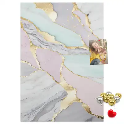 Prikbord Decoratief marmer