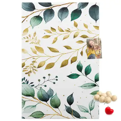 Prikbord van kurk Bloemenpatroon