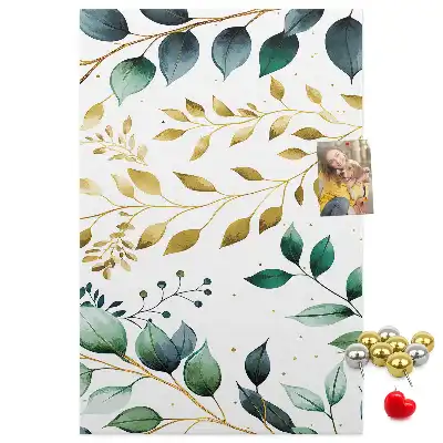 Prikbord van kurk Bloemenpatroon