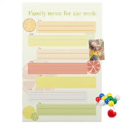 Prikbord Menuplanner