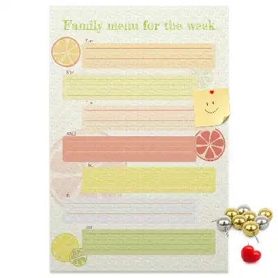 Prikbord Menuplanner