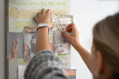 Prikbord Menuplanner