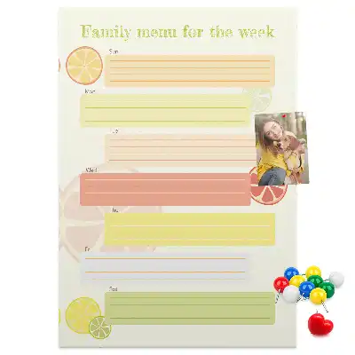 Prikbord Menuplanner