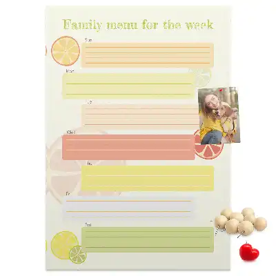 Prikbord Menuplanner