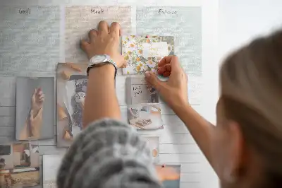 Prikbord van kurk Dagplanner