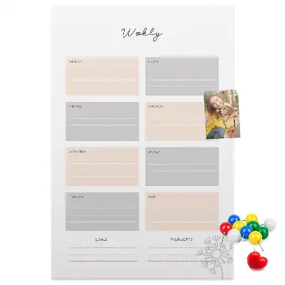 Prikbord Weekplanner