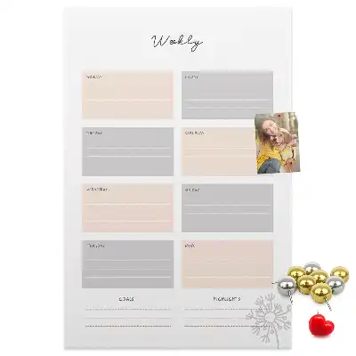 Prikbord Weekplanner