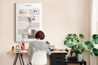 Prikbord Weekplanner