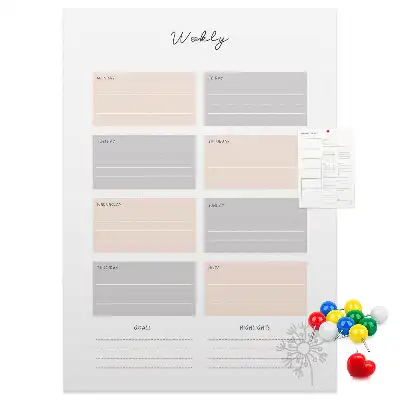 Prikbord Weekplanner