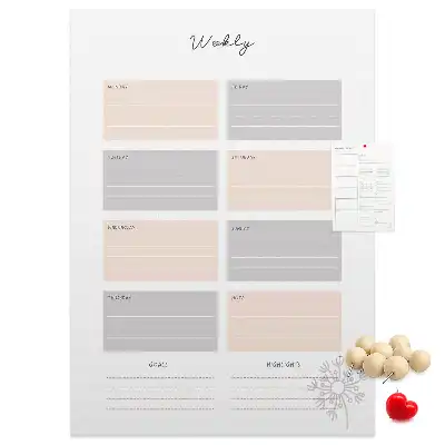 Prikbord Weekplanner