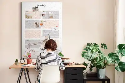Prikbord Weekplanner