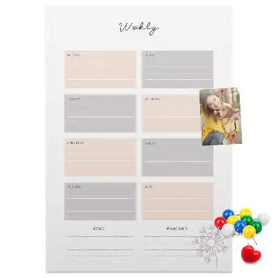 Prikbord Weekplanner
