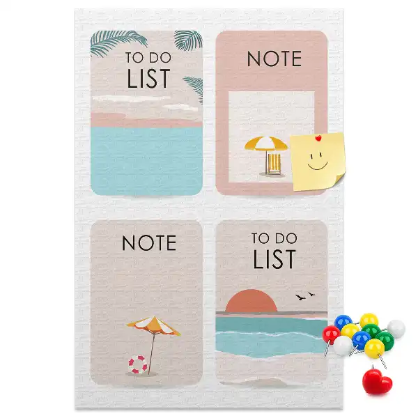 Prikbord Notities van de zomer
