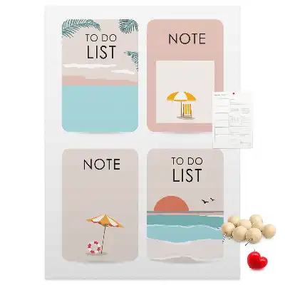 Prikbord Notities van de zomer