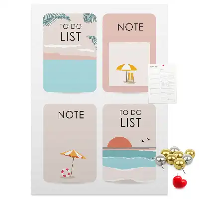 Prikbord Notities van de zomer