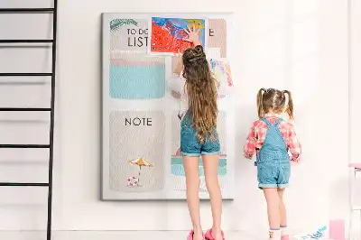 Prikbord Notities van de zomer