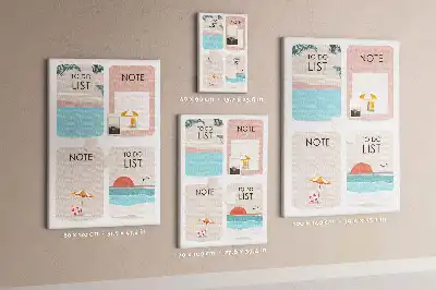 Prikbord Notities van de zomer