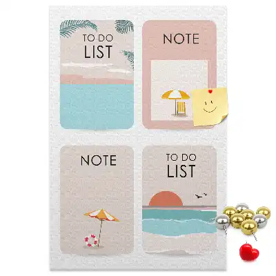 Prikbord Notities van de zomer