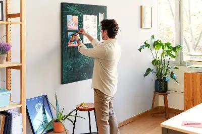 Prikbord Exotische bladeren