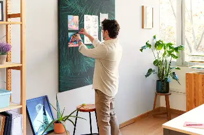 Prikbord Exotische bladeren