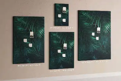 Prikbord Exotische bladeren