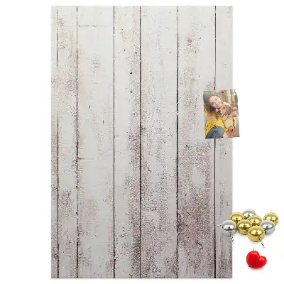 Prikbord van kurk Houten planken
