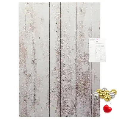 Prikbord van kurk Houten planken
