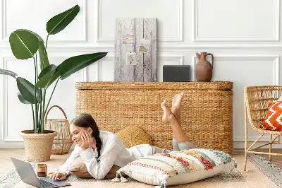Prikbord van kurk Houten planken