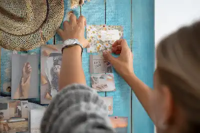 Prikbord Zomerhoed en teenslippers