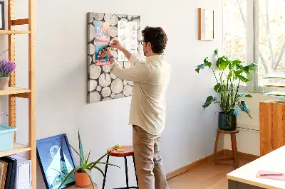 Prikbord Houten stronken