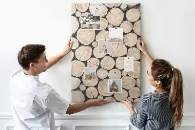 Prikbord Houten stronken