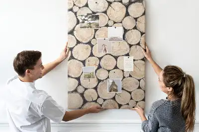 Prikbord Houten stronken