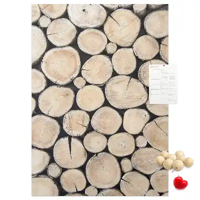 Prikbord Houten stronken