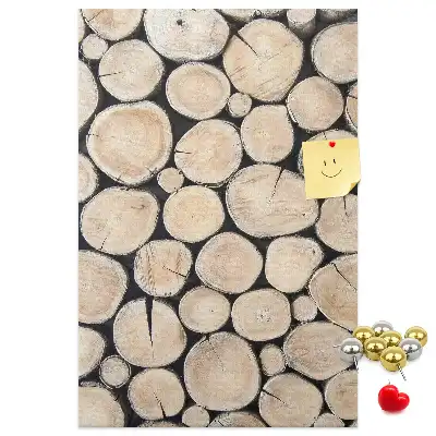 Prikbord Houten stronken