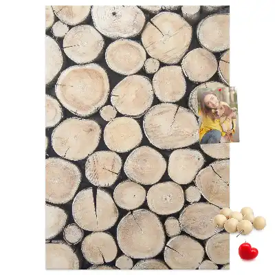 Prikbord Houten stronken