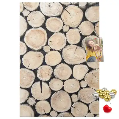 Prikbord Houten stronken