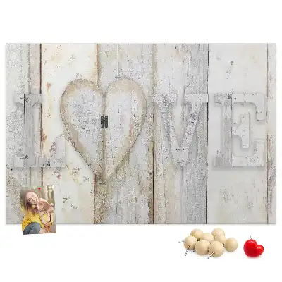 Kurk prikbord Romantische spreuk love