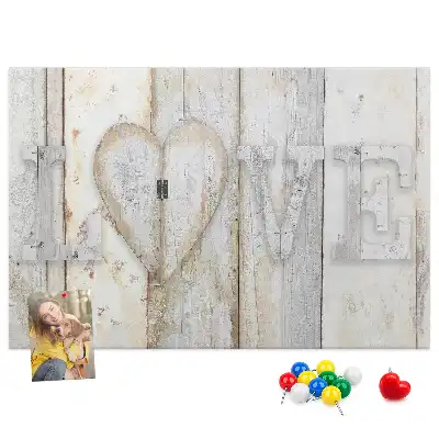 Kurk prikbord Romantische spreuk love