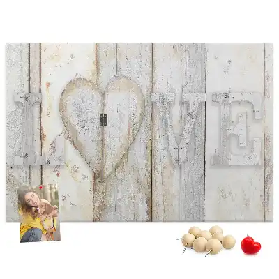 Kurk prikbord Romantische spreuk love