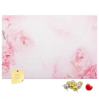 Kurk prikbord Boeket bloeiende planten