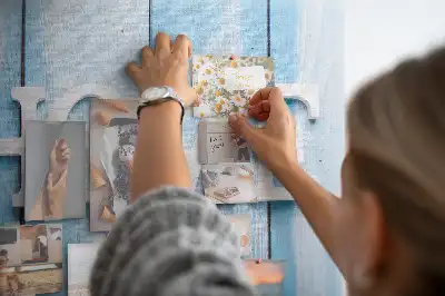 Kurk prikbord Opschrift "home"