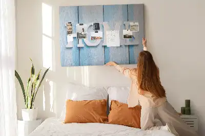 Kurk prikbord Opschrift "home"